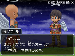 The protagonist is listening to Aquila, his mentor.