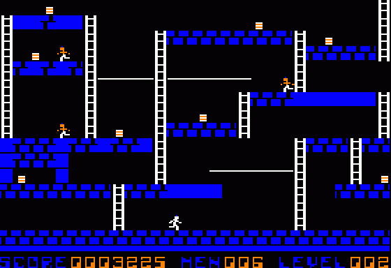 The original Apple II version of Lode Runner.