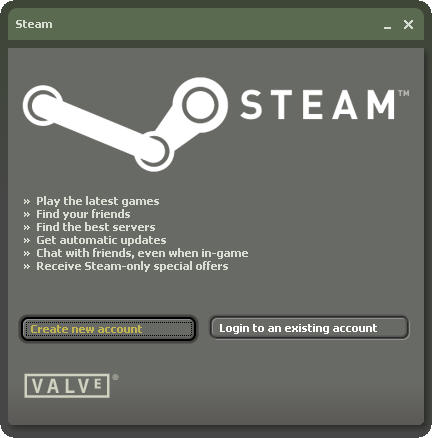 Like it or Hate it, you'll need to use Steam to play this game!