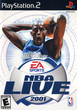 NBA Live 2001's cover