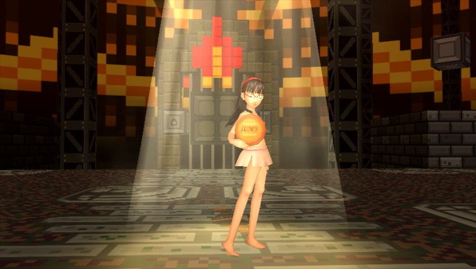 Yukiko is ready for summer w/ a Swimsuit and Frisbee