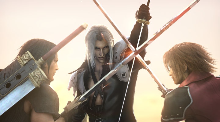 Angeal, Sephiroth and Genesis