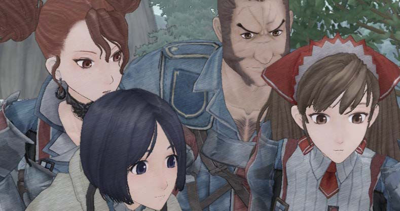 Rosie, Isara, Largo and Alicia, some of the main characters and key members of Squad 7