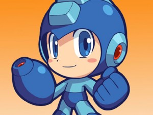 You can also check out Mega Man: Powered Up, also known as Creepy Big Head Anime Mega Man.