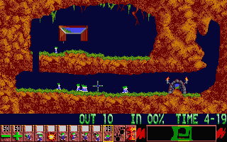 Lemmings was the sort of quick response game that worked better on computers because of that mouse cursor.