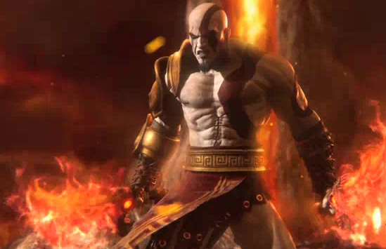 Kratos is mad he can't whoop ass online!
