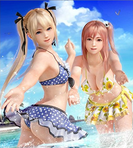 Marie and Honoka, as they appear in the Dead or Alive: Xtreme games