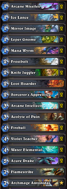 My close copy of DuckwingFACE's mage deck.