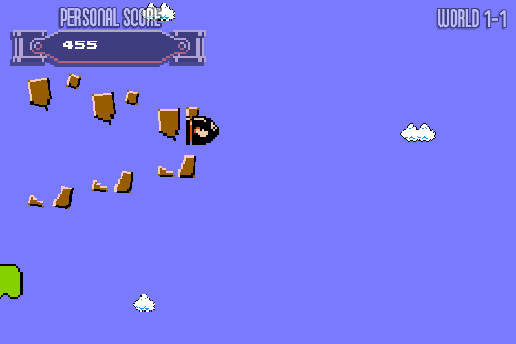 Bullet Bill had 8 levels, bad controls and a pretty terrible production all around.