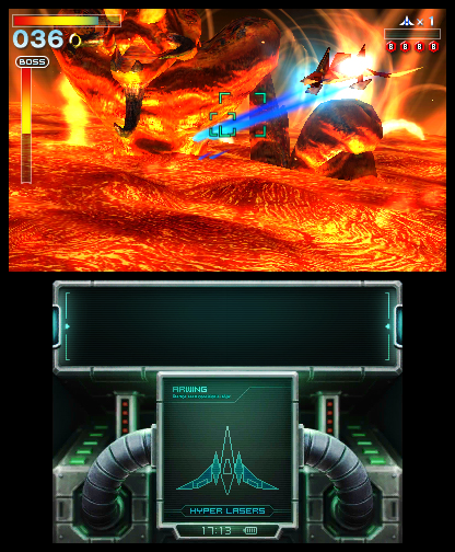 Solar has received the most dramatic upgrade, but every level in Star Fox 64 3D looks terrific.
