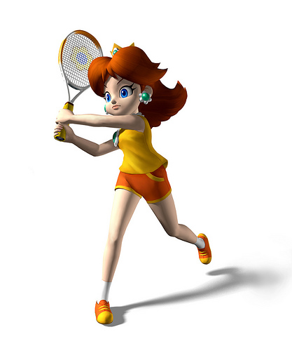Mario Power Tennis - Character Art