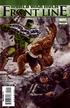 World War Hulk - Frontline #2. HULK SMASH ROCK MAN!