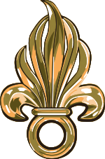 Emblem for the French Foreign Legion