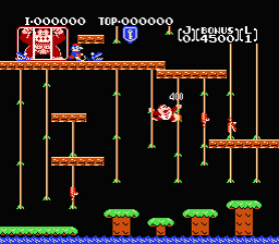  Mario in Donkey Kong Jr.