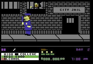 Player in City Jail.