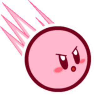 Kirby without his arms, legs, and all of his powers