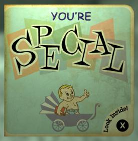 That's right, Sonny, you're special!