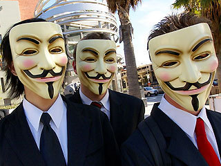 At Anonymous, every day is Guy Fawkes Day.