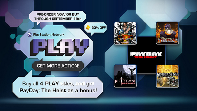 The gist of the PSN PLAY promotion, via handy infographic.