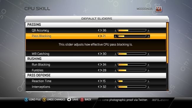 So it's definitely telling that the most exciting feature of Madden 25 is the ability to download community created files that aim to fix the game, right? 