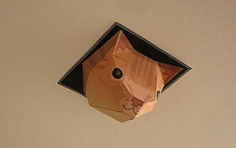 Ceiling cat is watching you masturbate