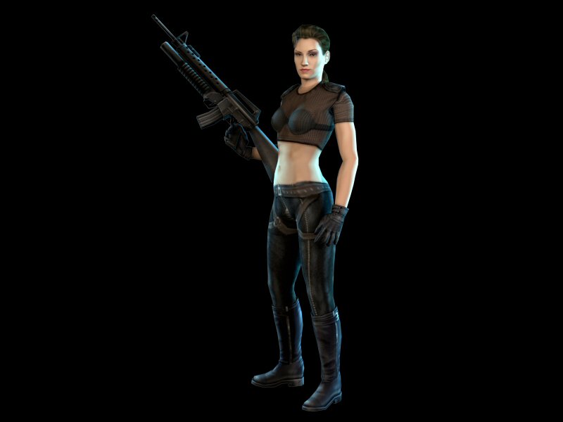  Xenia as she appears in Goldeneye:Rogue Agent