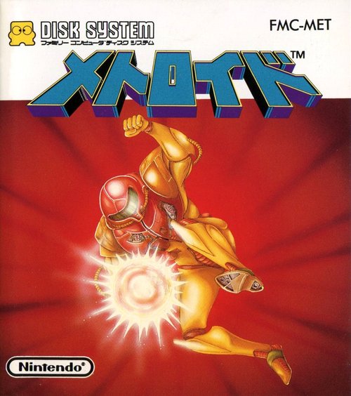 The original Metroid for the Famicom Disk System