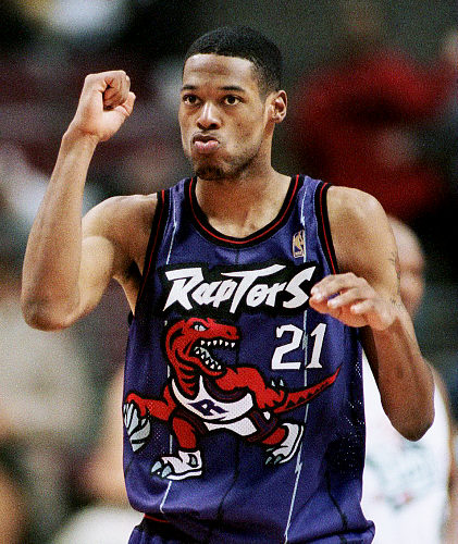Camby with the Raptors