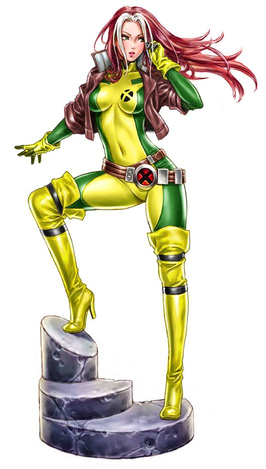 Rogue in her most well known costume