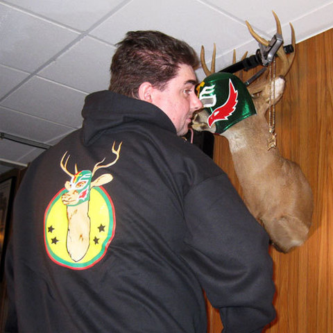 No, I don't want Jeff for Christmas! I want a Luchadeer hoody! I ordered one already, here's hoping that it comes before Christmas!