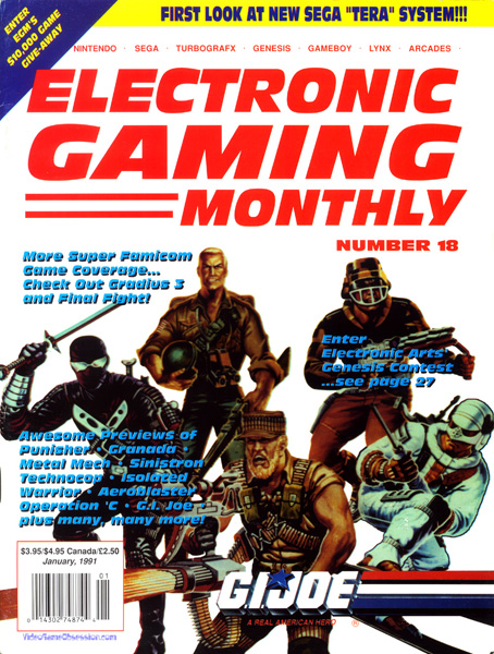 EGM #18, Jan 1991