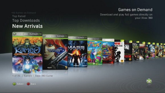 Sadly, Games on Demand will continue to blow.