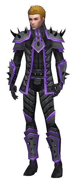  Elementalist Obsidian Armor (Male)