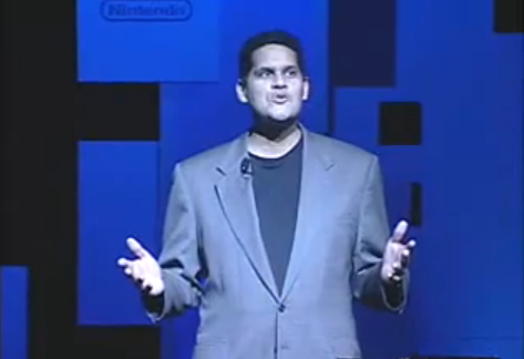 As indicated by Reggie's dapper suit, it's business time.