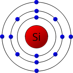 A silicon atom.