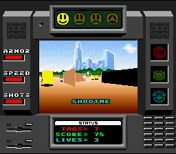 An early level of Cyberzone mode.