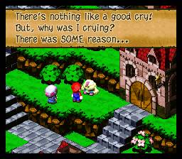 One of the first towns in Super Mario RPG.
