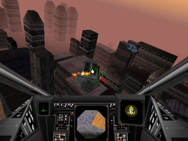 You will blow up a lot of turrets in this game. Also it has a first person view point although I never used it.