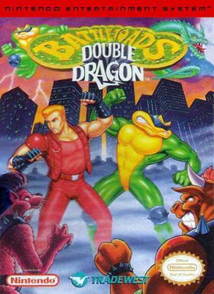 Battletoads & Double Dragon is an early example of a video game crossover.