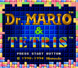  Tetris & Dr. Mario (SNES) 