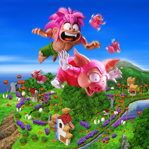   Tomba just LOVES pig sex, even if the pigs don't. 
