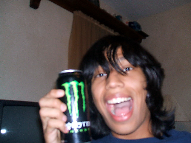 Me + Energy Drink = Happy!