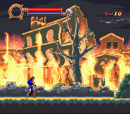Stage 1 from Dracula X on the SNES