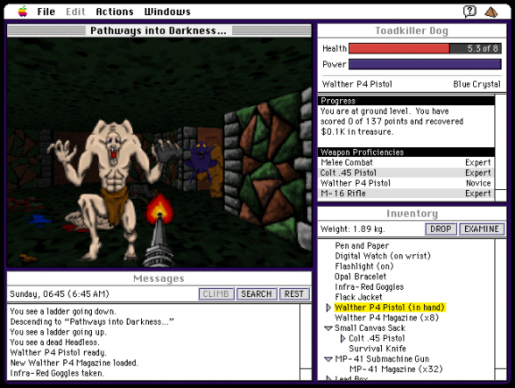  Oh, crazy impractical multi-window HUD from 1993. How I miss you. 