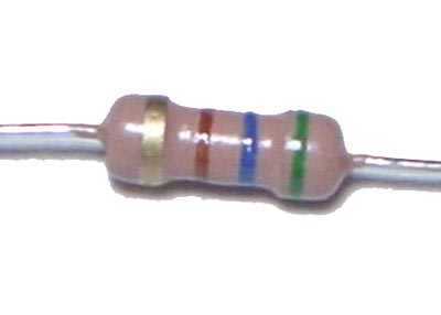 10M Ohm 1/4-Watt Carbon Film Resistor  