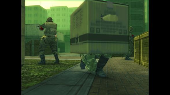 I feel like this picture might be from Metal Gear Online, which isn't in the HD version. 
