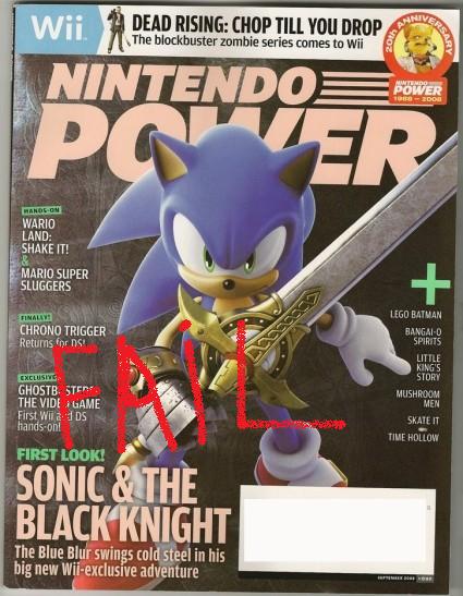 Sonic + Sword = FAIL