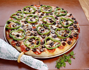 Ibili Moka Assiette à Pizza Rond avec petits trous 32 cm diamètre 1,8 cm Hauteur 1 pièce 