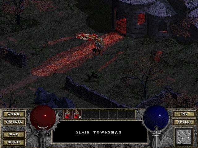 I wonder if I was the only person who actually played the PlayStation 1 port of Diablo.
