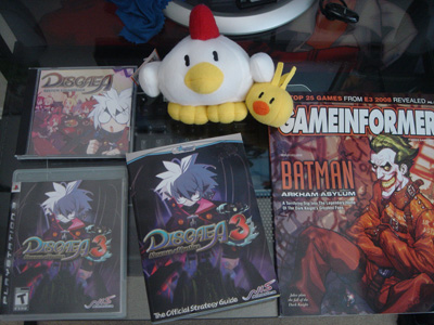 Disgaea 3 and other GameStop goodies